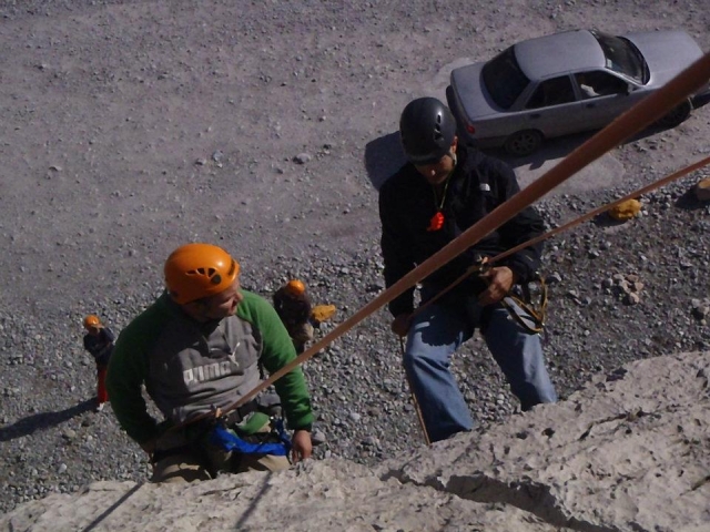 Instructor rappel